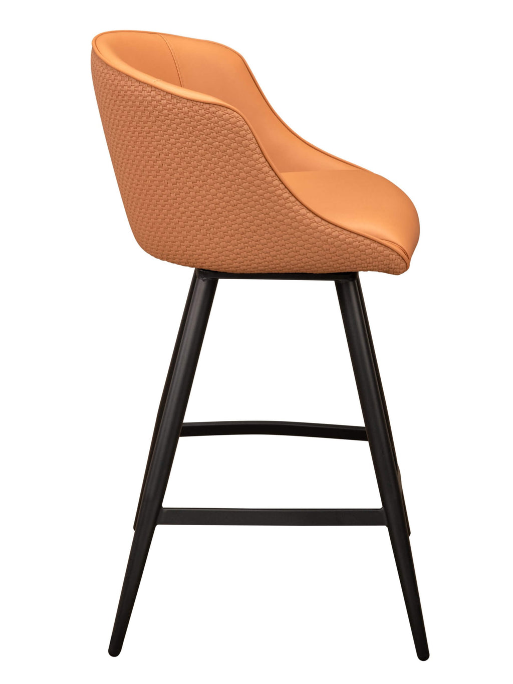 FURNISHINGS' MATE CELINE STOOL APRICOT SET OF TWO CS 6405-APR