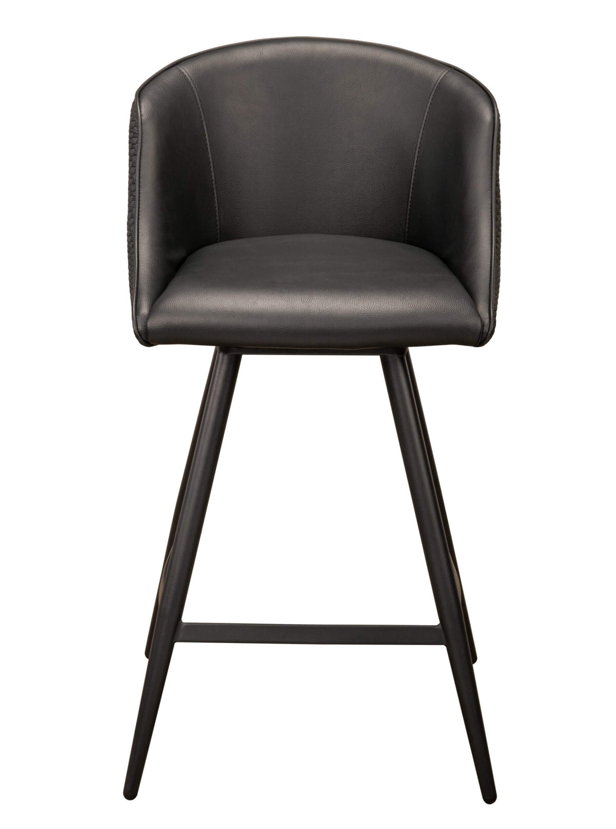 FURNISHINGS' MATE CELINE STOOL BLACK SET OF TWO CS 6405-BL
