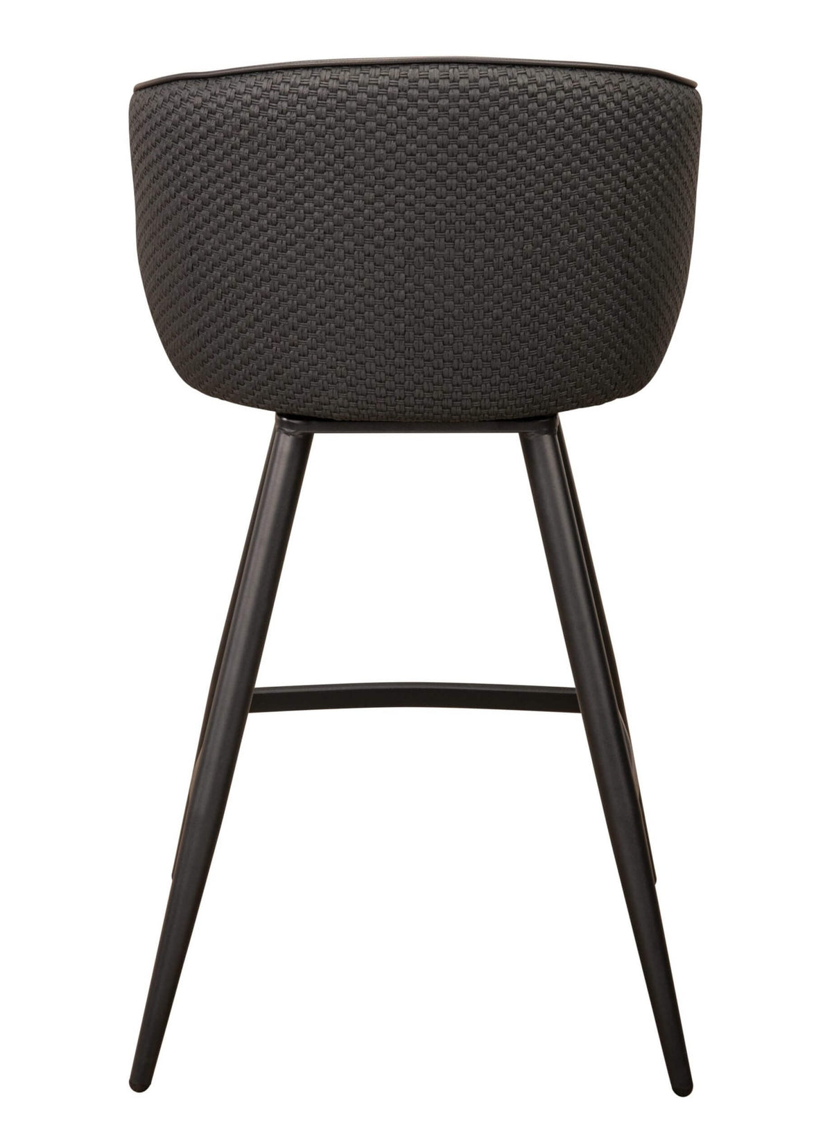 FURNISHINGS' MATE CELINE STOOL BLACK SET OF TWO CS 6405-BL