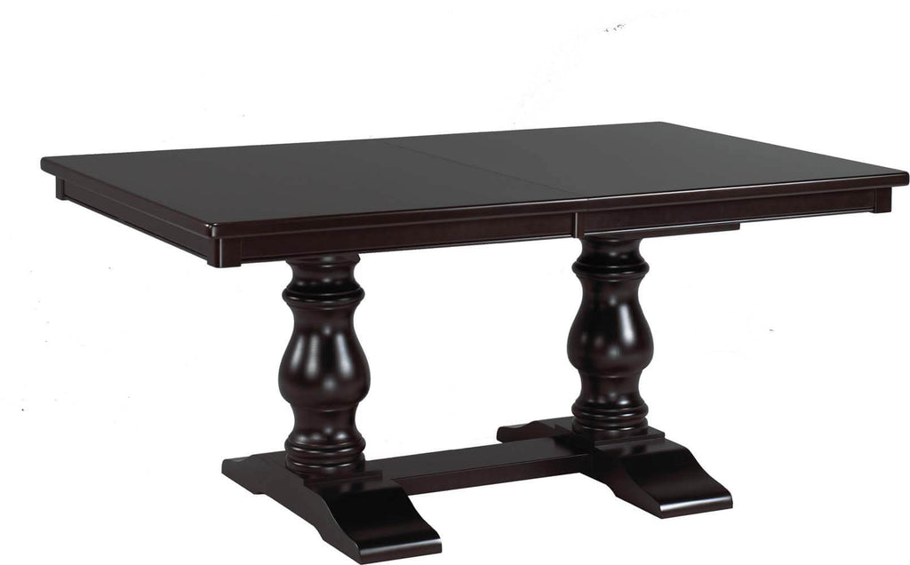 CARDINAL WOODCRAFT CHARLESTOWN TABLE DOUBLE PEDESTAL