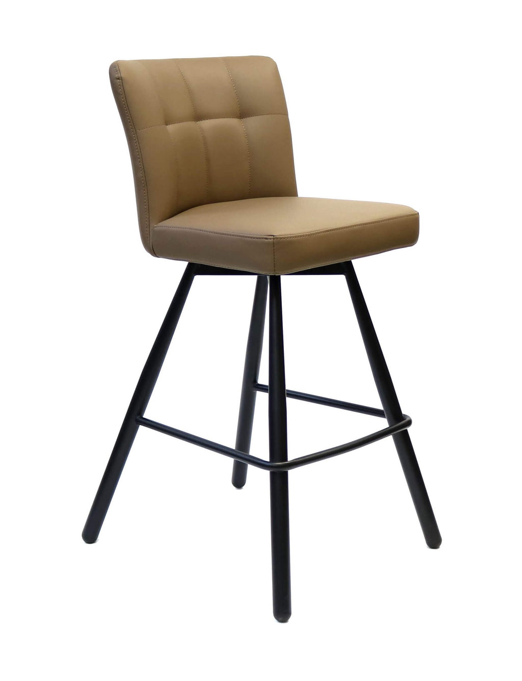FURNISHINGS MATE CHARLIE COUNTER STOOL SET OF TWO BF 6360-TOF-MB