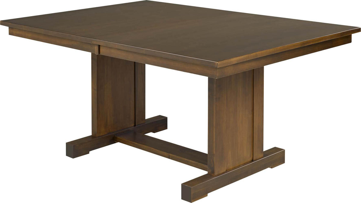 CARDINAL WOODCRAFT CONGRESS DOUBLE PEDESTAL TABLE