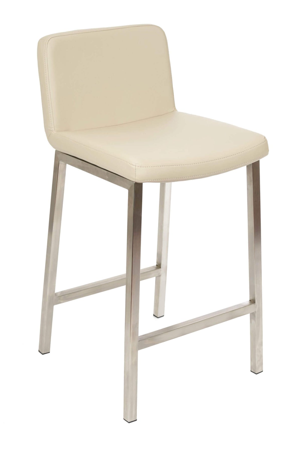 FURNISHINGS MATE COREY COUNTER STOOL TAUPE SET OF TWO BS 213-TA-SS