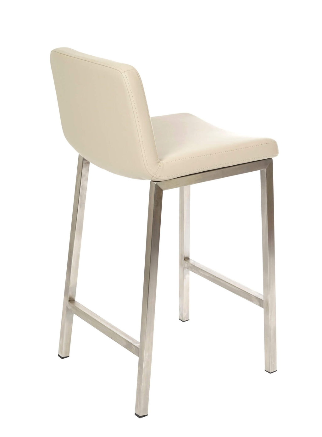 FURNISHINGS MATE COREY COUNTER STOOL TAUPE SET OF TWO BS 213-TA-SS