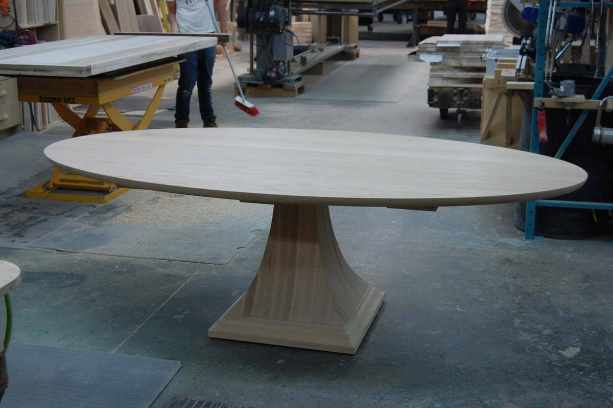 CARDINAL WOODCRAFT KEY WEST SINGLE PEDESTAL TABLE