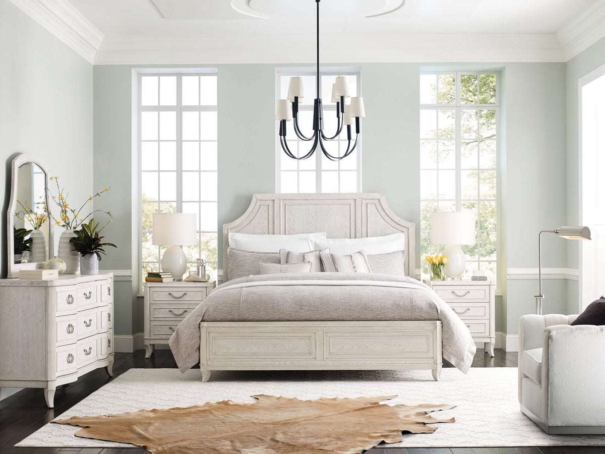 AMERICAN DREW HARMONY ANGELINE KING PANEL BED 266-306R