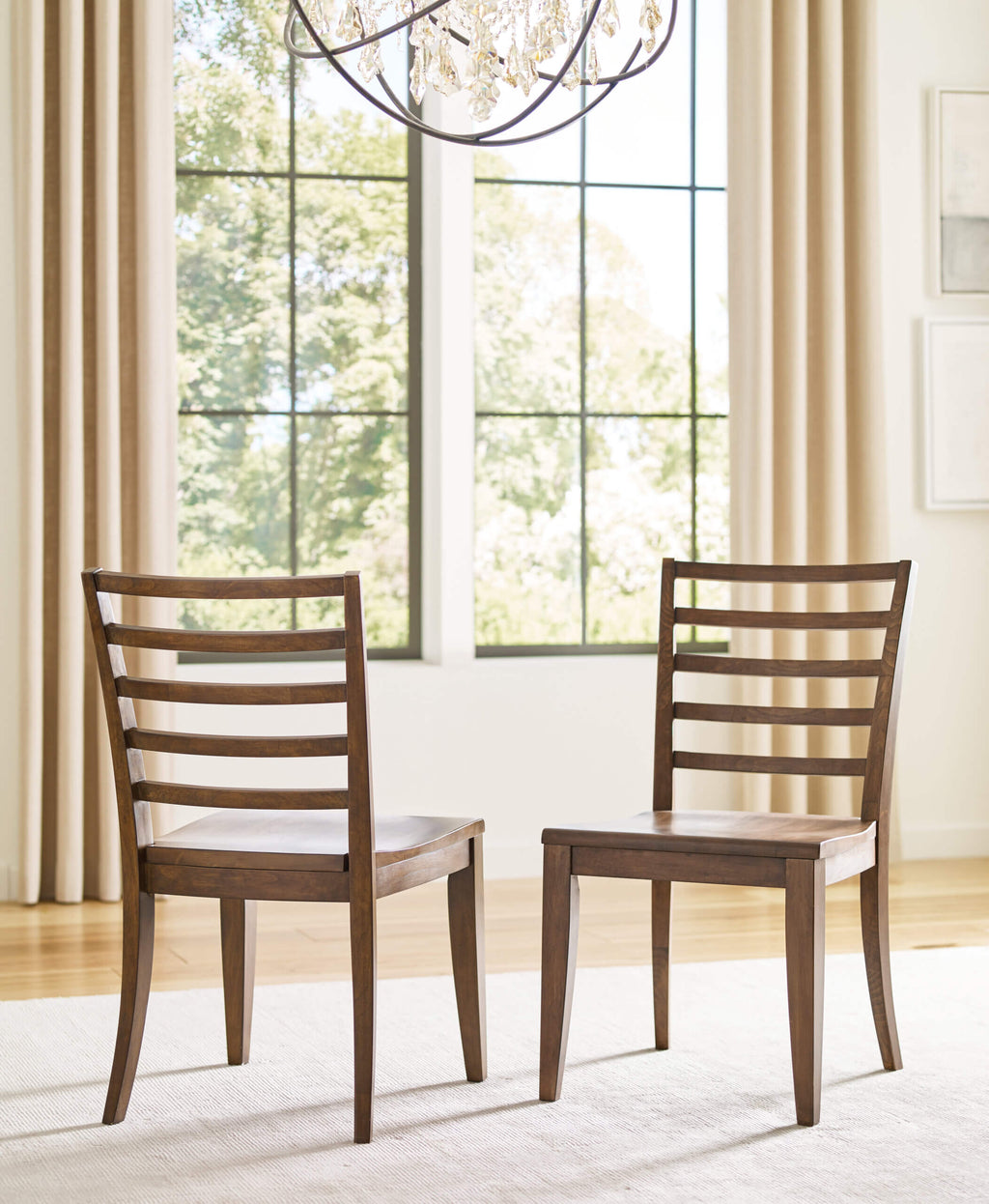 KINCAID ABODE FRISCO LADDERBACK SIDE CHAIR SET OF TWO 269-638