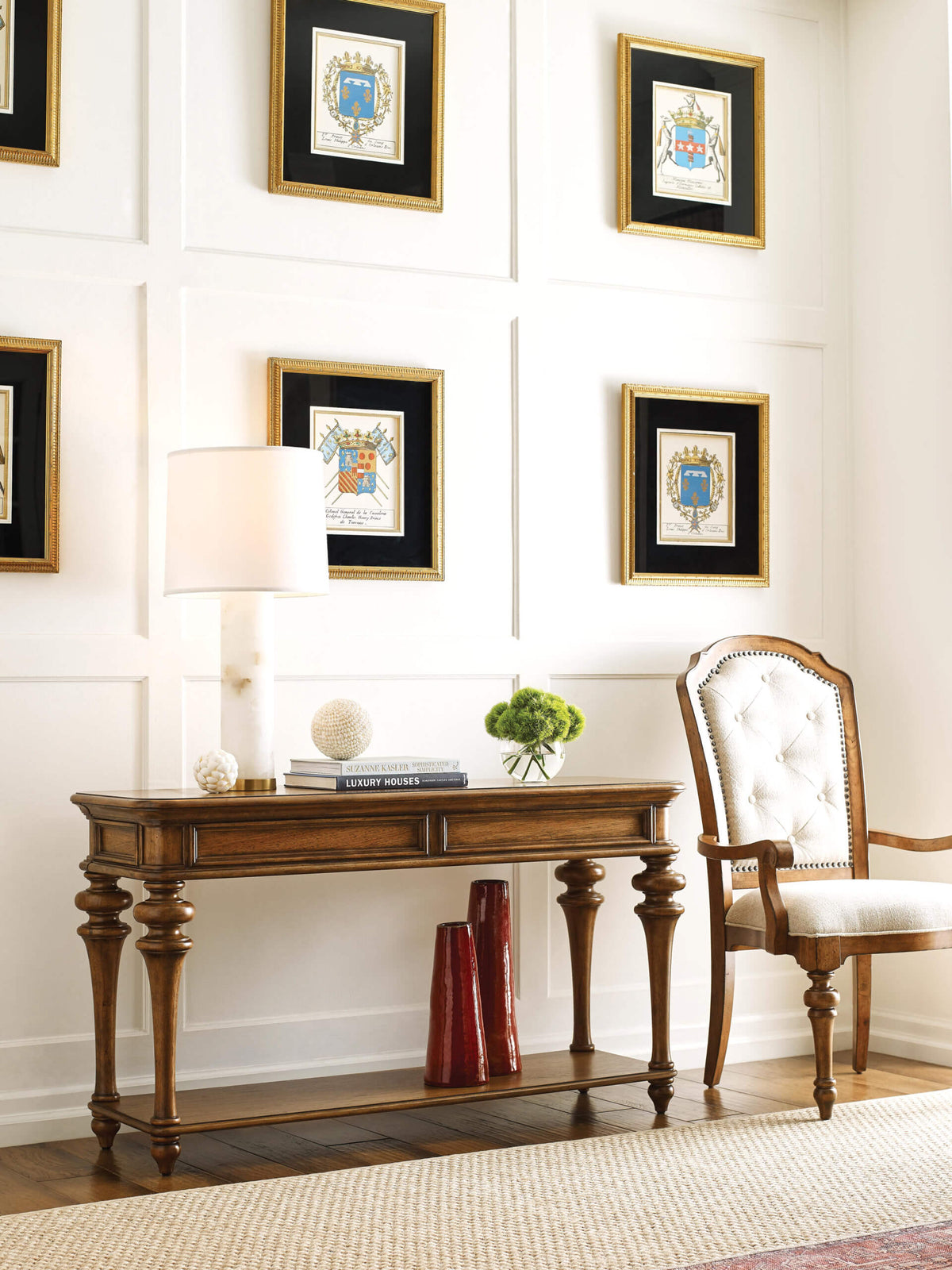 AMERICAN DREW BERKSHIRE PEARSON SOFA TABLE 011-925