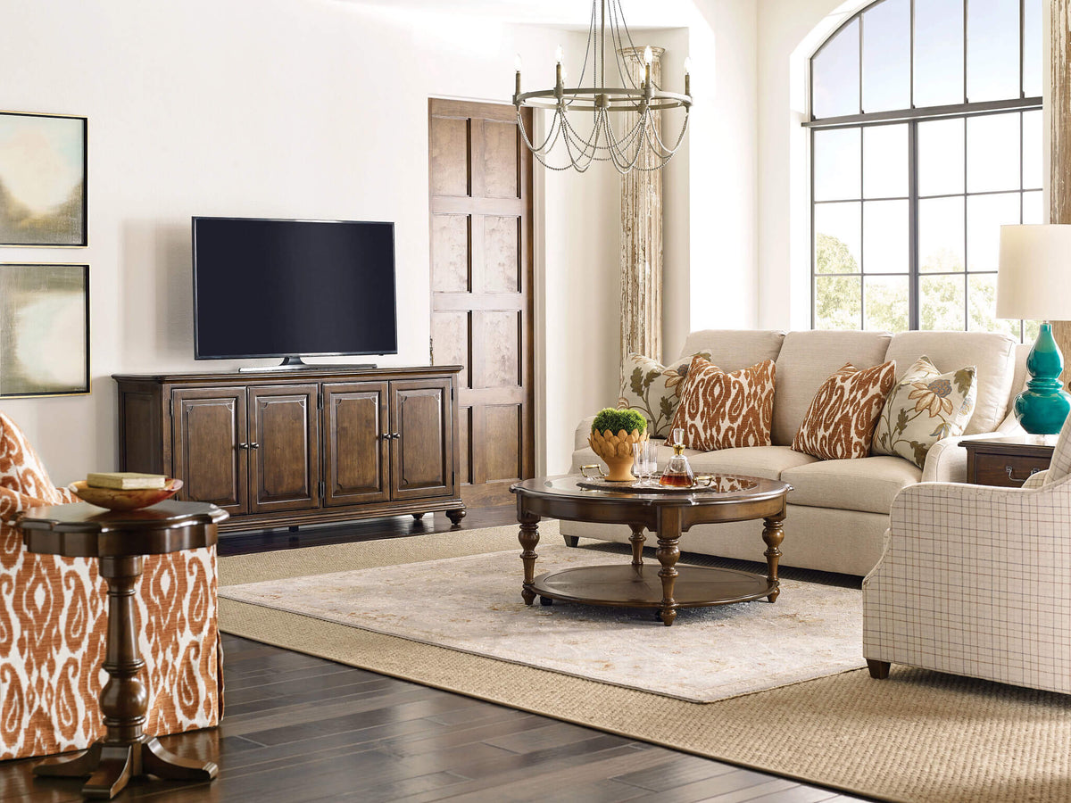 KINCAID COMMONWEALTH  CORSO ROUND COFFEE TABLE 161-911