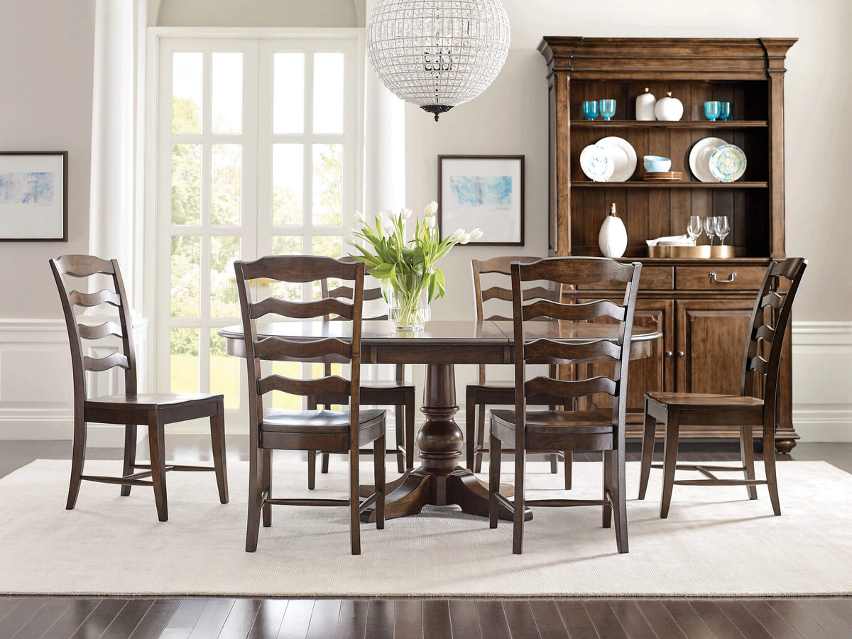 KINCAID COMMONWEALTH BYRON ROUND DINING TABLE 161-701P