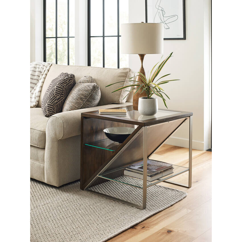 HAMMARY EDITOR RECTANGULAR END TABLE 210-915