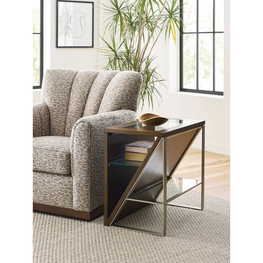 HAMMARY EDITOR RECTANGULAR CHAIRSIDE TABLE 210-916