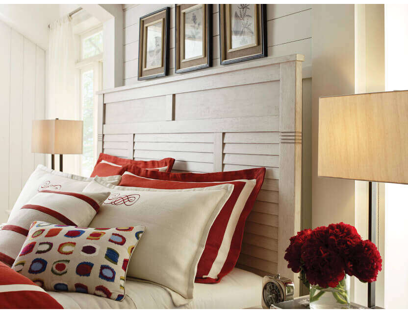AMERICAN DREW GRAND BAY ACADIA KING PANEL BED 016-306R