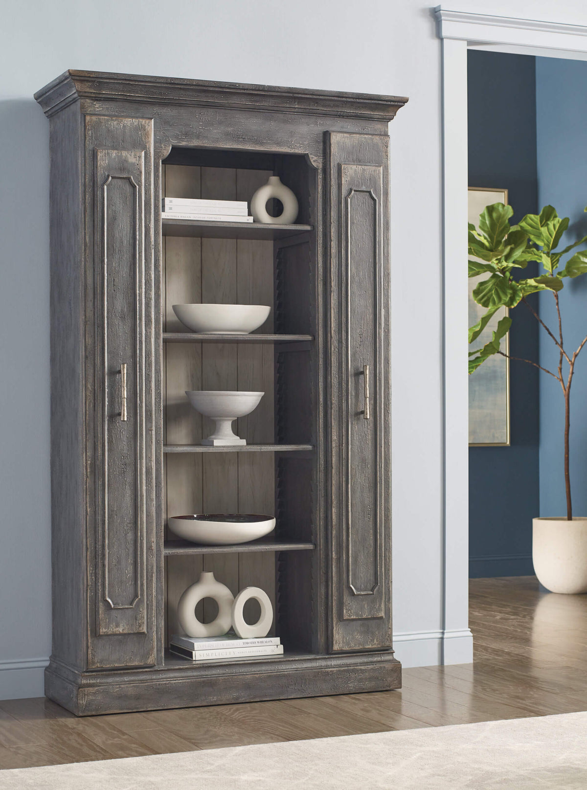 HAMMARY HIDDEN TREASURES ESTHER BOOKCASE DISPLAY 090-1184