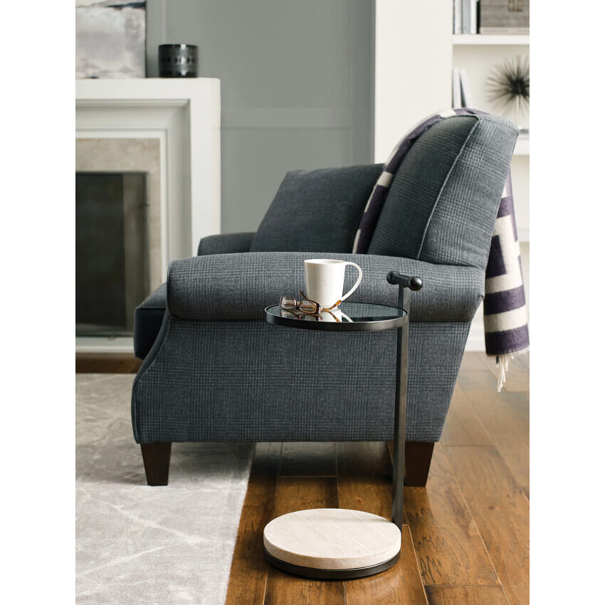 HAMMARY FRAZIER ROUND ACCENT TABLE 090-1084