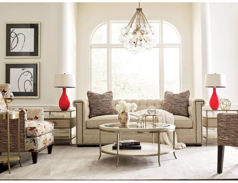 AMERICAN DREW LENOX CAPRI END TABLE 923-915