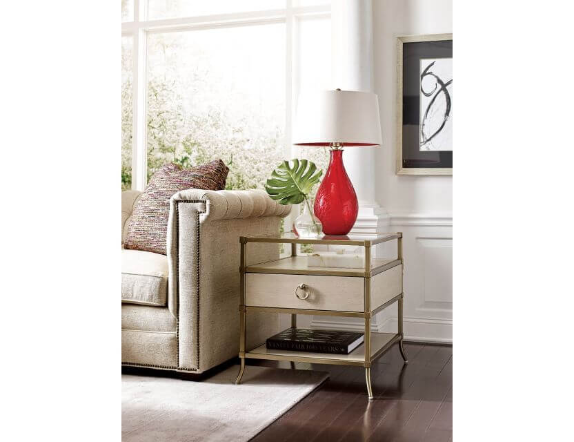 AMERICAN DREW LENOX CAPRI END TABLE 923-915