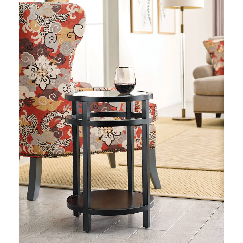 HAMMARY MACKINTOSH ROUND ACCENT SPOT TABLE 074-914