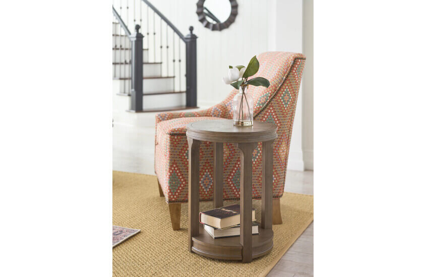 HAMMARY MARSHAM-HAMILTON ROUND CHAIRSIDE TABLE 371-918