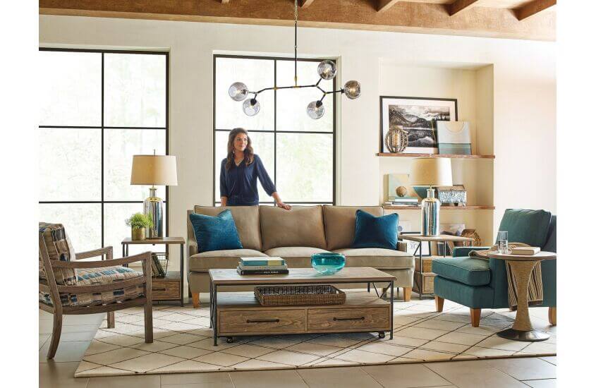 KINCAID MODERN FORGE COFFEE TABLE 944-910