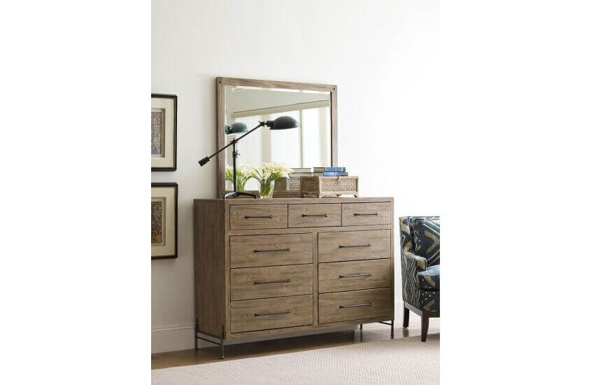 KINCAID MODERN FORGE LANCSCAPE MIRROR 944-030