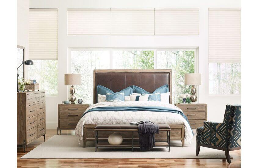 KINCAID MODERN FORGE LONGVIEW KING UPHOLSTERED BED 944-316P