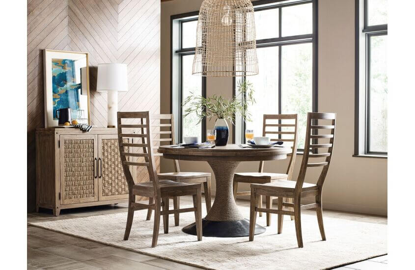 KINCAID MODERN FORGE LINDALE ROUND DINING TABLE 944-701P