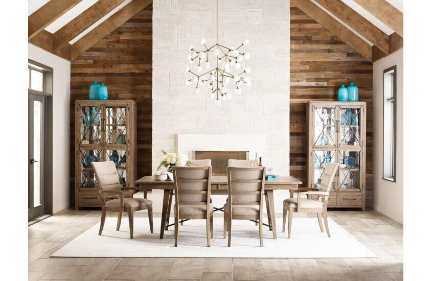 KINCAID MODERN FORGE  LAREDO DINING TABLE 944-744