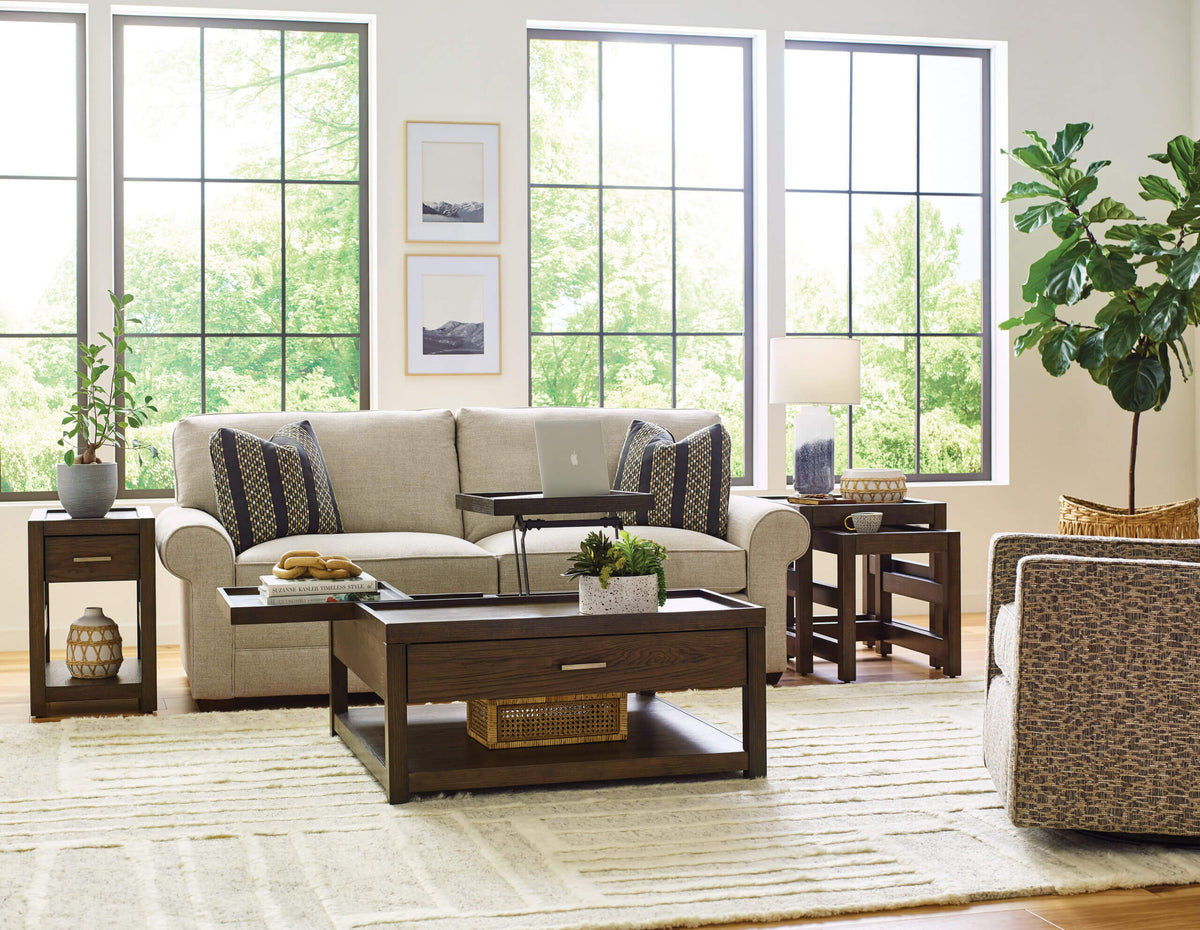 HAMMARY NYLES SQUARE LIFT TOP COFFEE TABLE 209-911