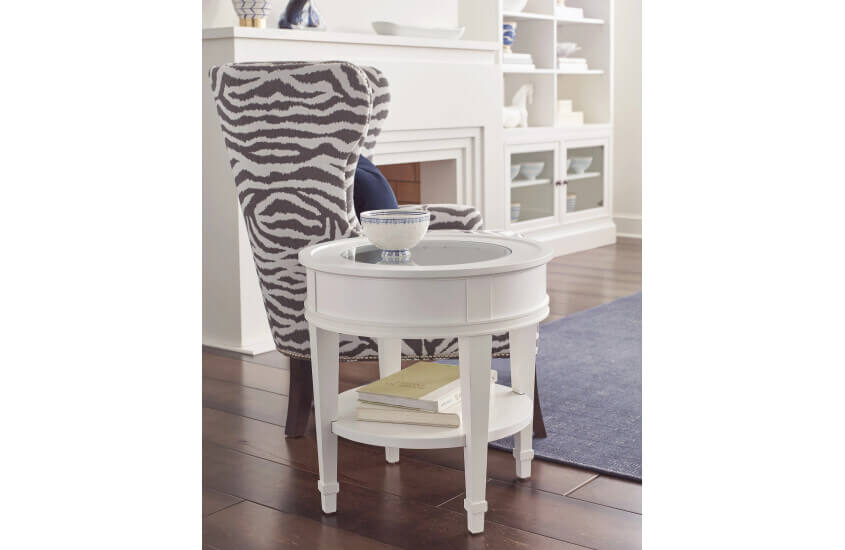 HAMMARY ROUND END TABLE 267-916
