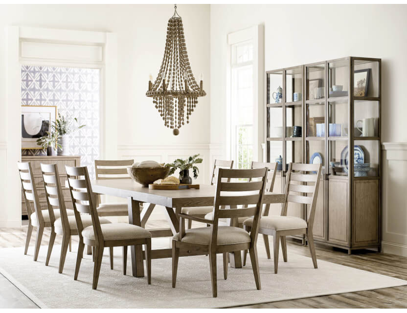 AMERICAN DREW WEST FORK GILMORE DINING TABLE 924-745