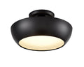 DVI LIGHTING ANTARES 12 " SEMI-FLUSH MOUNT EBONY DVP0611EB-VICE