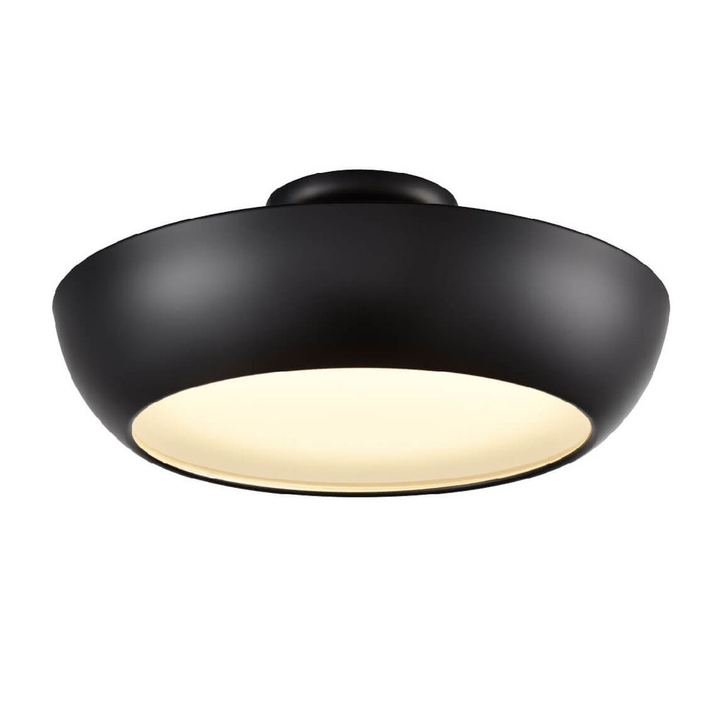 DVI LIGHTING ANTARES 16 " SEMI-FLUSH MOUNT EBONY DVP0612EB-VICE
