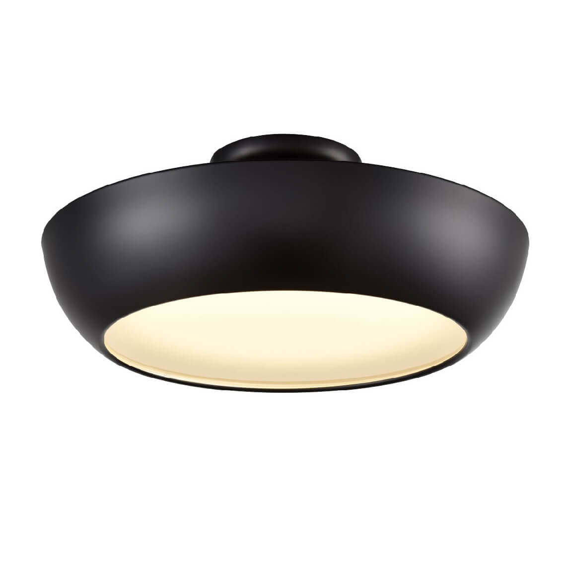DVI LIGHTING ANTARES 16 " SEMI-FLUSH MOUNT EBONY DVP0612EB-VICE