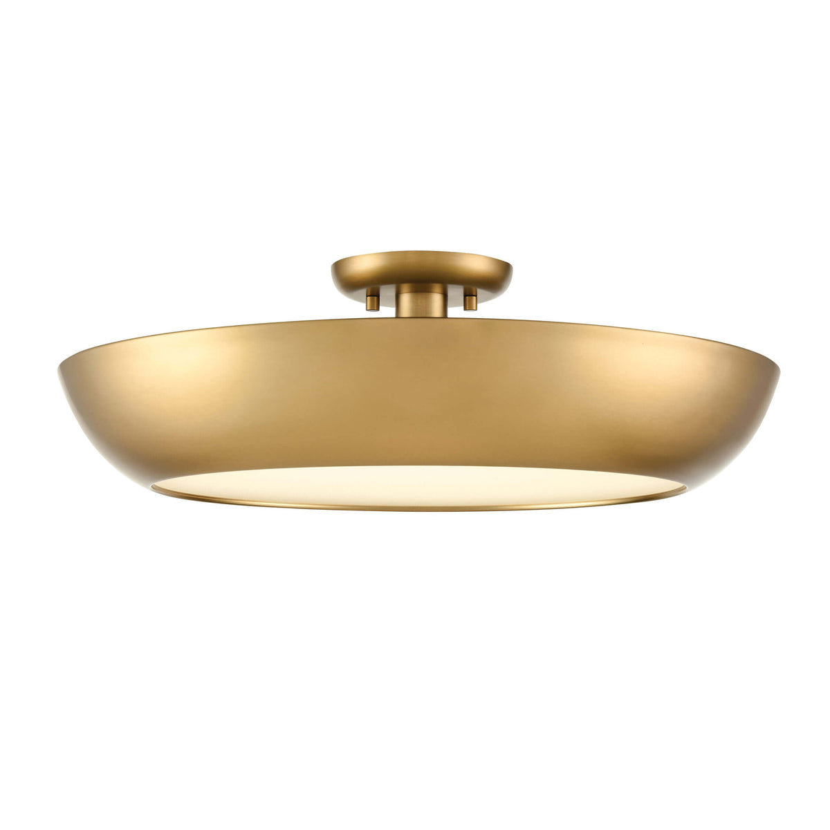 DVI LIGHTING ANTARES 20 " SEMI-FLUSH MOUNT BRASS DVP0613BR-VICE