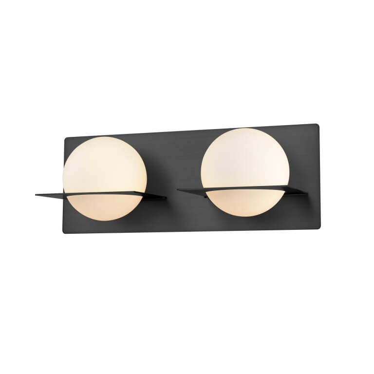 DVI LIGHTING IO 2 LIGHT VANITY EBONY DVP0922EB-OP