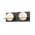 DVI LIGHTING IO 2 LIGHT VANITY EBONY DVP0922EB-OP