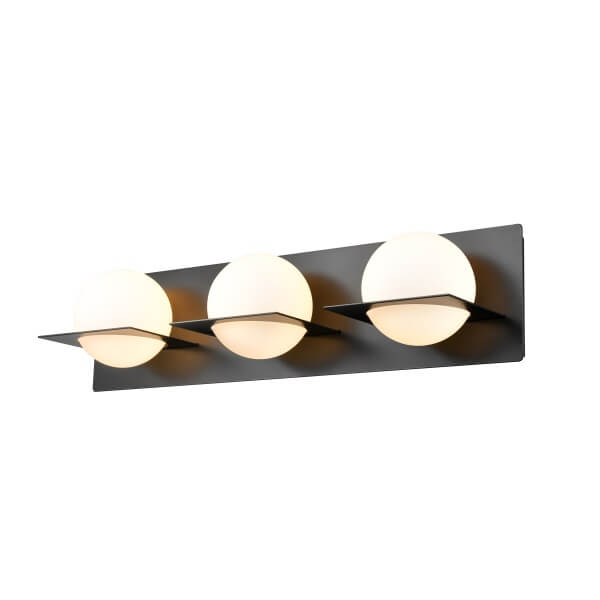 DVI LIGHTING IO 3 LIGHT VANITY EBONY DVP0943EB-OP