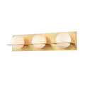 DVI LIGHTING IO 3 LIGHT VANITY VENETIAN BRASS DVP0943VBR-OP