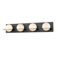 DVI LIGHTING IO 4 LIGHT VANITY EBONY  DVP0944EB-OP