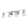 DVI LIGHTING LASALLE 4 LT VANITY CHROME DVP11344CH-RI