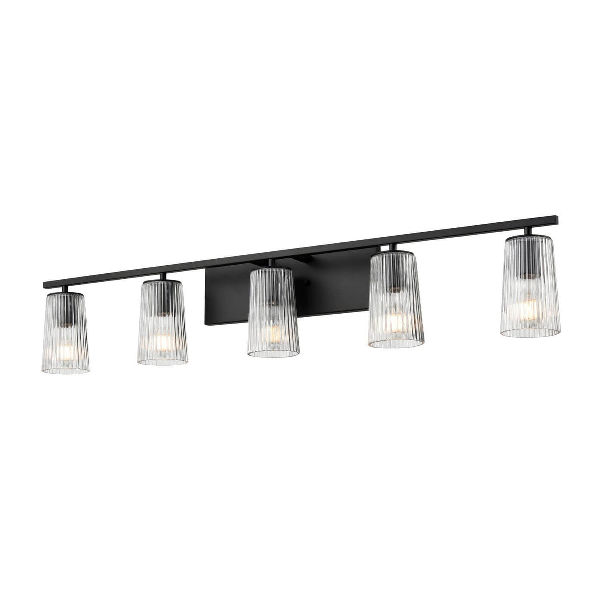 DVI LIGHTING LASALLE 5 LT VANITY EBONY DVP11355EB-RI