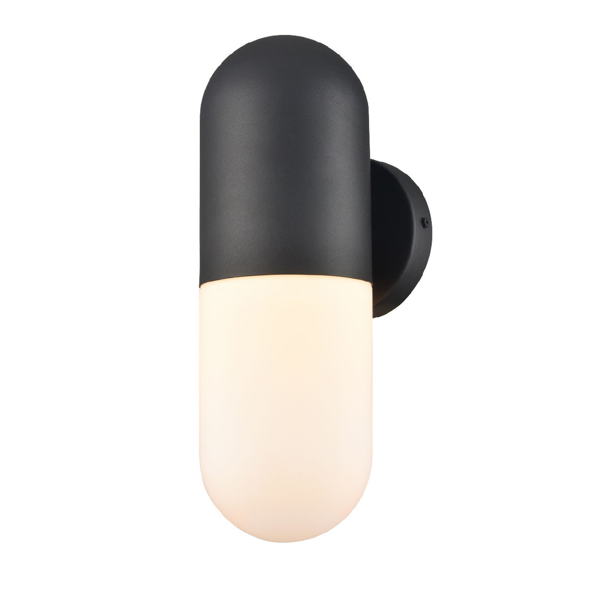 DVI LIGHTING CAPSULE OUTDOOR SCONCE DVP13772BK-OP