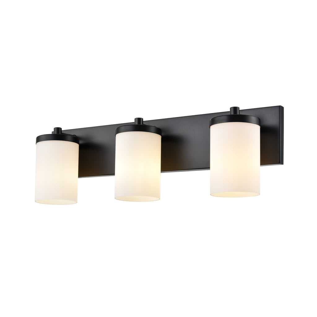DVI LIGHTING RIVERVIEW 3 LT VANITY EBONY DVP14043EB-OP