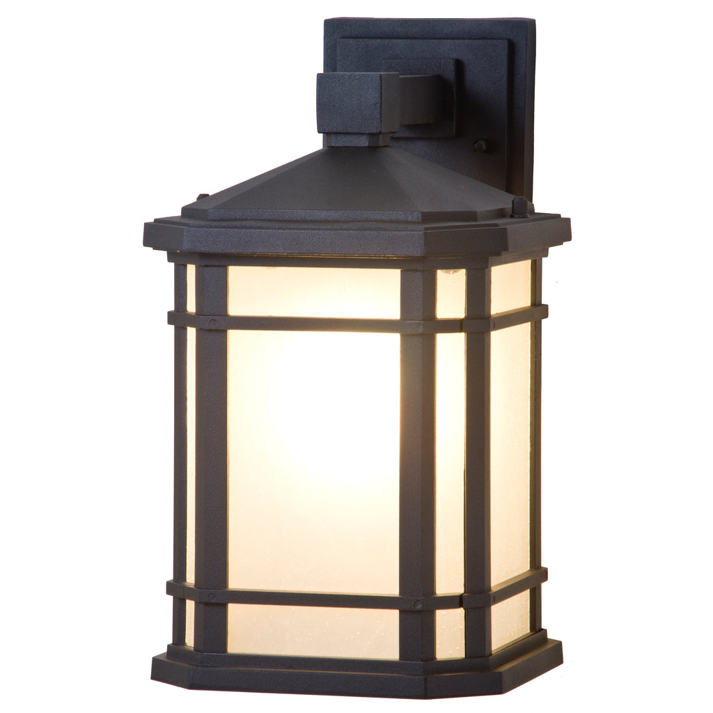 DVI LIGHTING CARDIFF MEDIUM OUTDOOR SCONCE DVP142010BK-SSD