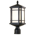DVI LIGHTING CARDIFF OUTDOOR LAMP POST DVP142014BK-SSD