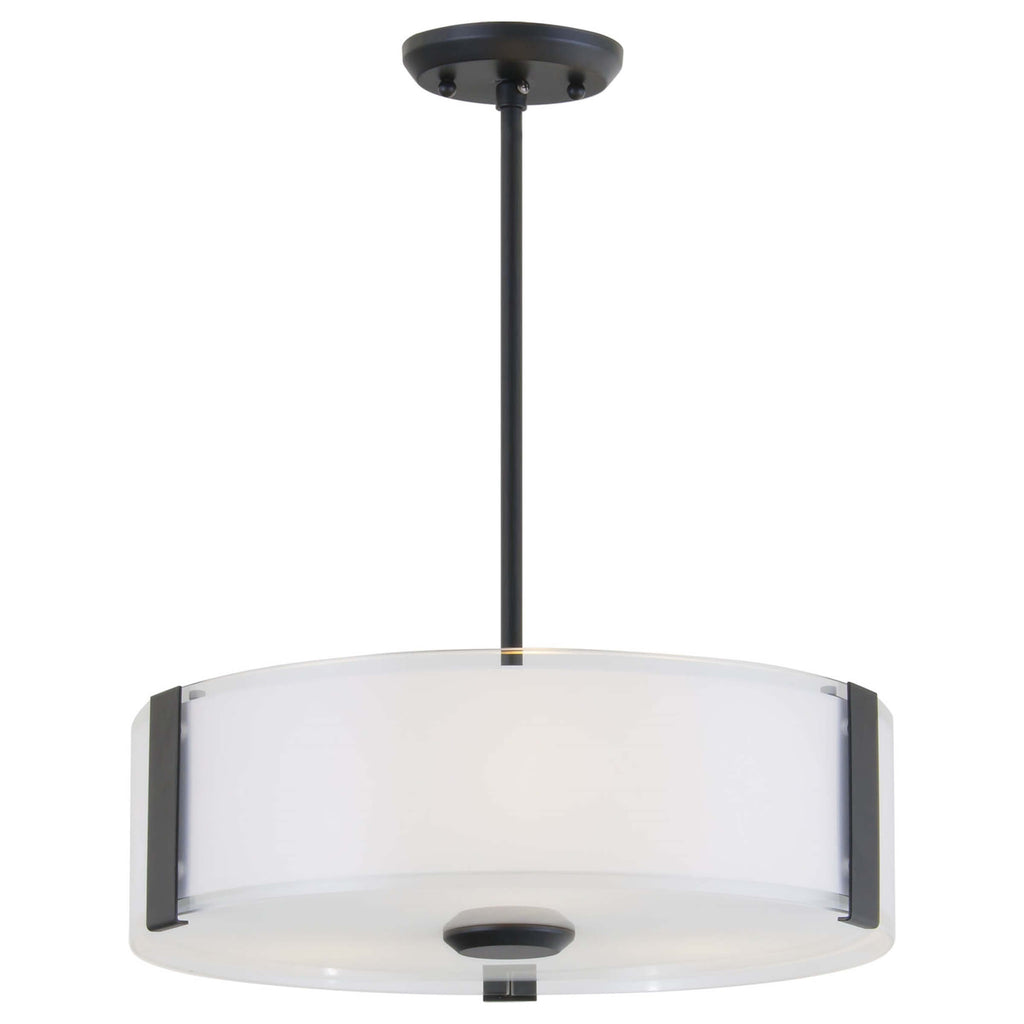 DVI LIGHTING ZURICH SMALL 3 LT PENDANT GRAPHITE DVP14506GR-SSOP