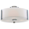 DVI LIGHTING ZURICH 3 LT FLUSH MOUNT CHROME DVP14532CH-SSOP