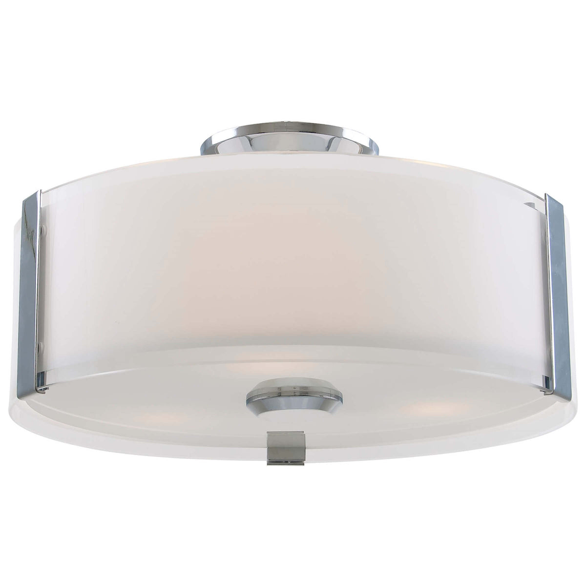 DVI LIGHTING ZURICH 3 LT FLUSH MOUNT CHROME DVP14532CH-SSOP