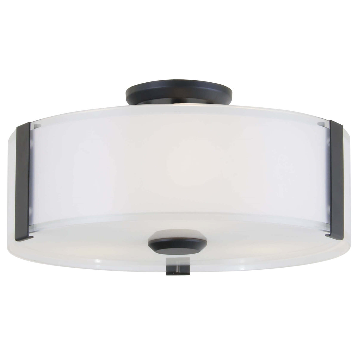 DVI LIGHTING ZURICH 3 LT FLUSH MOUNT GRAPHITE DVP14532GR-SSOP
